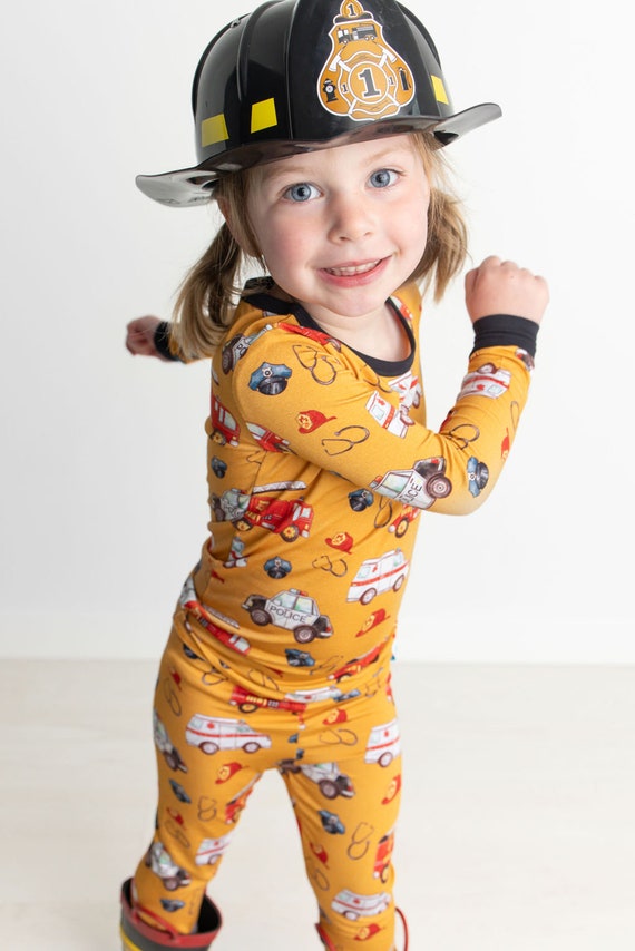 Baby firefighter pajamas hotsell