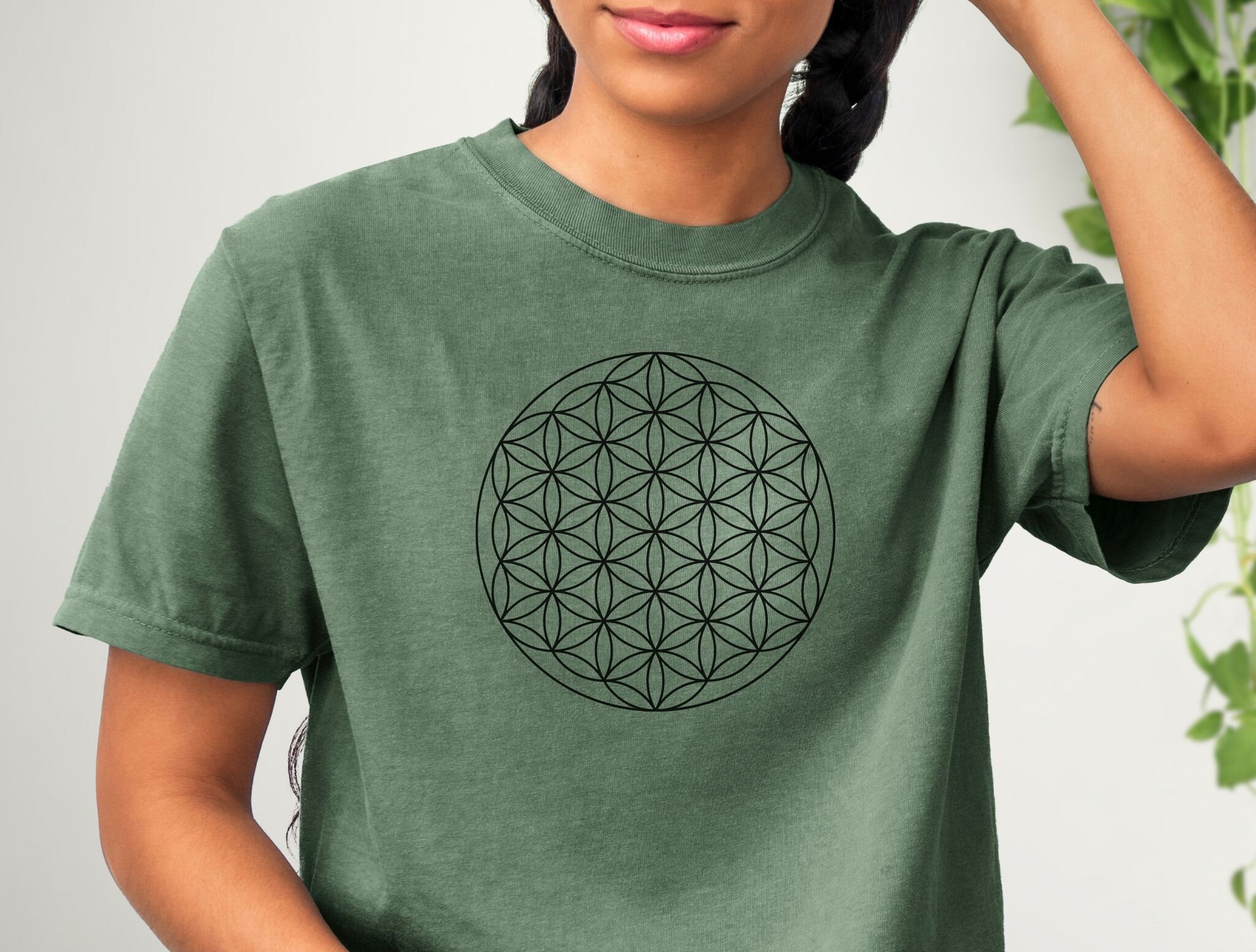 Flower of Life Tshirt Flower of Life Shirt Metaphysical Etsy