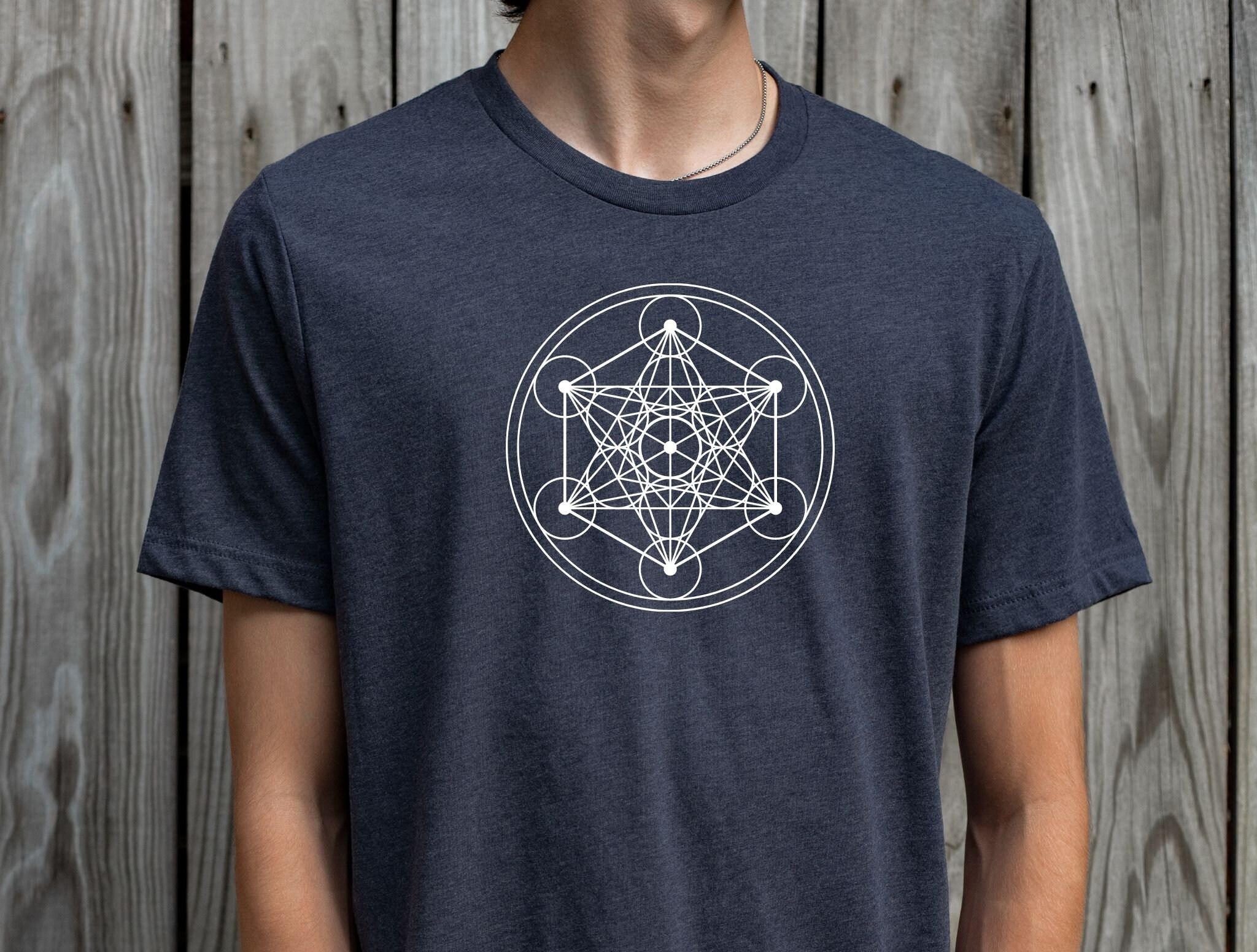 Metatron's Cube Tshirt, Metatron Cube Shirt, Sacred Symbol Tshirt