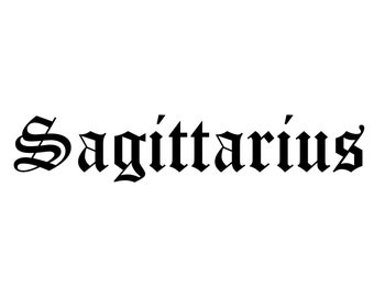 Gothic Schrift Schütze