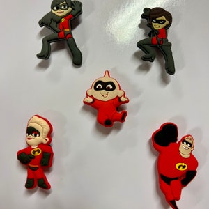 Incredibles Croc Charms