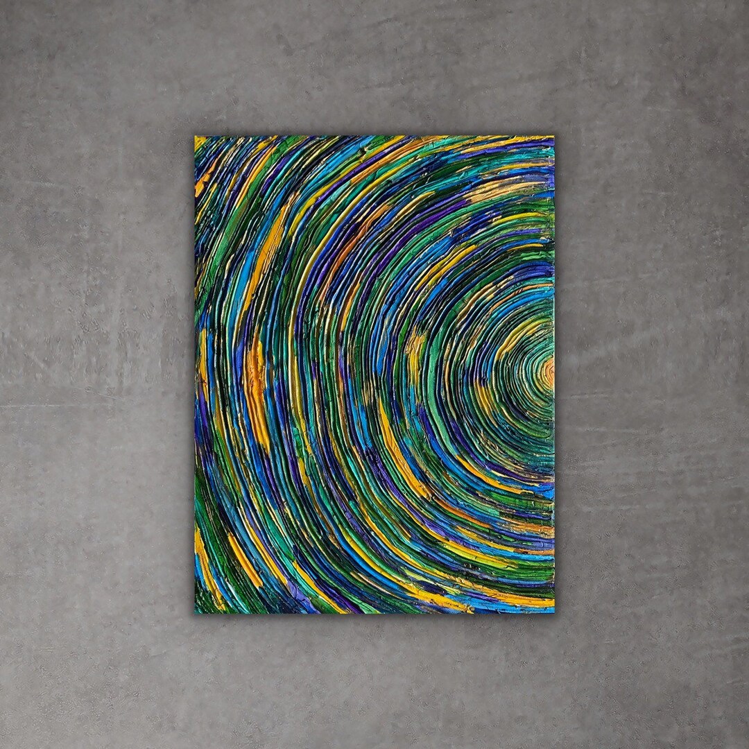 Original Textured Painting on Canvas, Texture Handmade Wall Art — free download