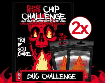 2X One Chip Challenge: World's Hottest Tortilla Chip Extreme Spicy Food Dare