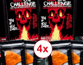 4X Carolina Reaper Chip Challenge: World's Hottest Chilli Tortilla