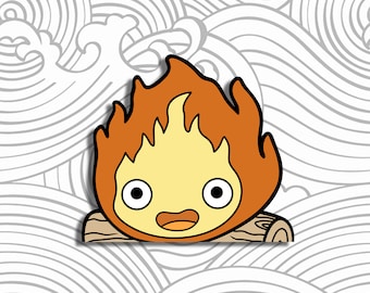Talking Fire Peeker Sticker