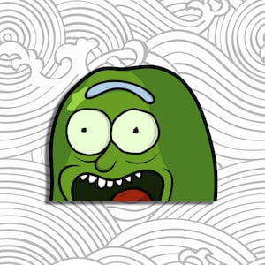 Sticker aus Wachstuch