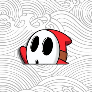 Shy Bro Peeker Sticker