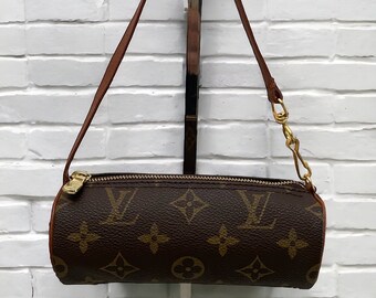 Louis Vuitton Papillon Pochette monogram canvas mini-portemonnee