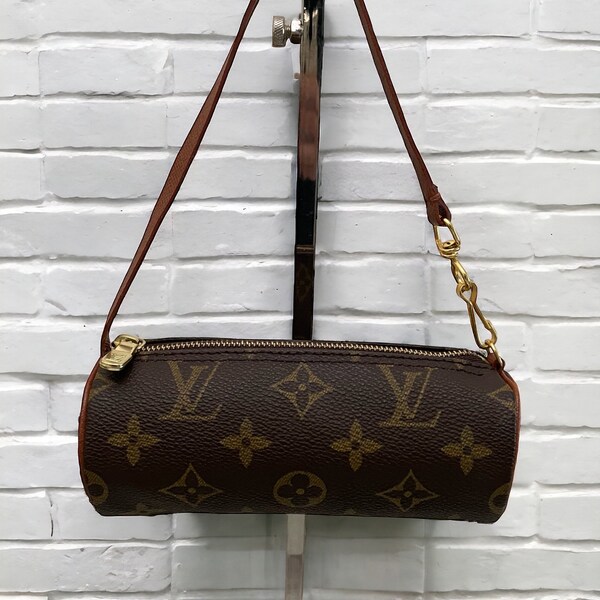 Louis Vuitton Papillon Pochette Monogram Canvas Mini Purse