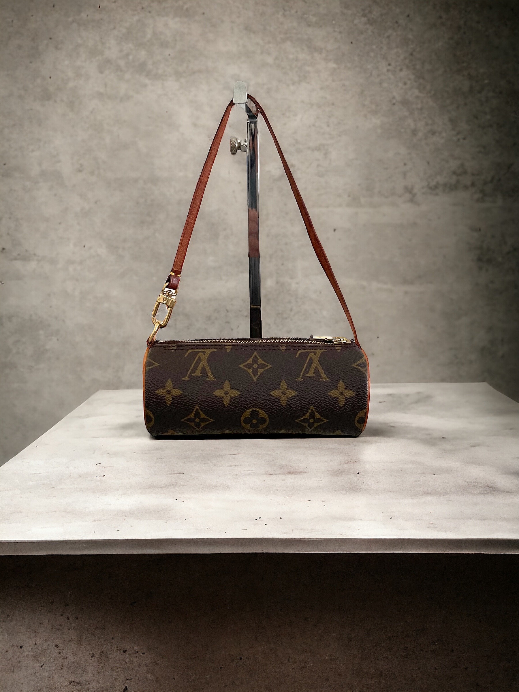 Louis Vuitton Papillon Pochette Monogram Canvas Mini Purse Etsy Denmark
