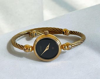 Vintage Gucci Watch 2040 White Gold Swiss Quartz Wristwatch Roman Numeral Dial Luxury Designer Timepiece Etsy India