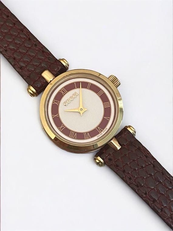 GUCCI ケリーウォッチ　レザーバンド GUCCI ケリーウォッチレザーバンド