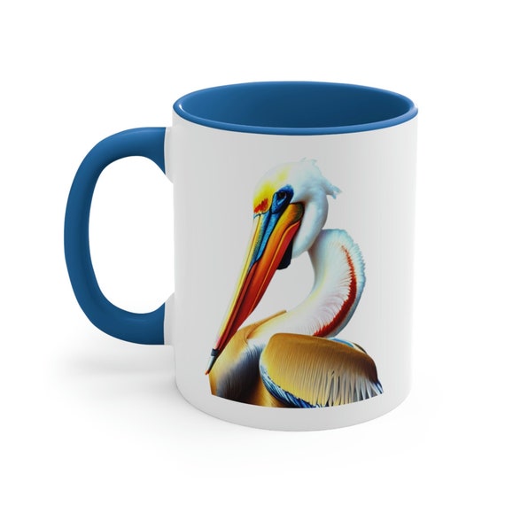 Pelican Mug, Pelican Coffee Mug, Pelican Cup, Pelican, Bird Mug, Pelican  Gift, Bird Lover Mug, Pelican Lover, Bird Coffee Mug, Birding Mug, 