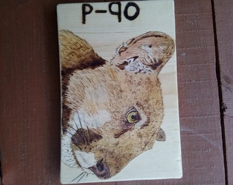 Custom Tropical Flower Wood Burning Wall Decor, Pyrography - Etsy