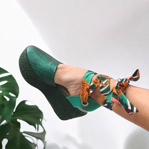 Hunter green wedges deals