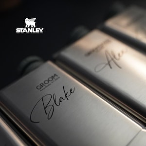 Custom Stanley Flask Personalized Groomsmen Gifts
