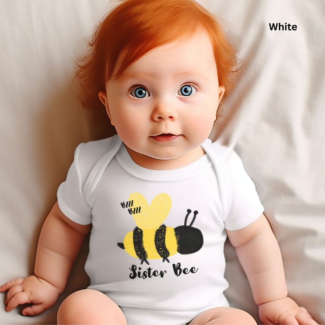 Sister Bee Infant Kids Toddler Bee Bee Brother Baby Etsy