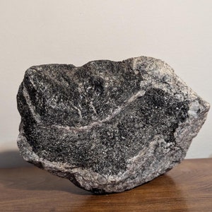 Speckled Granite & Biotite Layered Rock * Large, Metamorphic Specimen or Crystal-rich Stone for Display, Education, Home, Craft, and Hobby