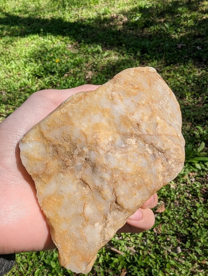 Natural White Quartz Rock 1lb 13oz Large Rough Milky Quartz Etsy