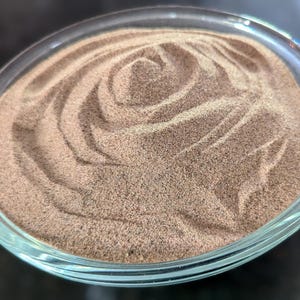 Brown River Sand * 1 or 4 Pounds of Washed & Sterilized Georgia, USA Fine Grain Sand * Terrarium, Aquarium, Landscape, and Craft Supply
