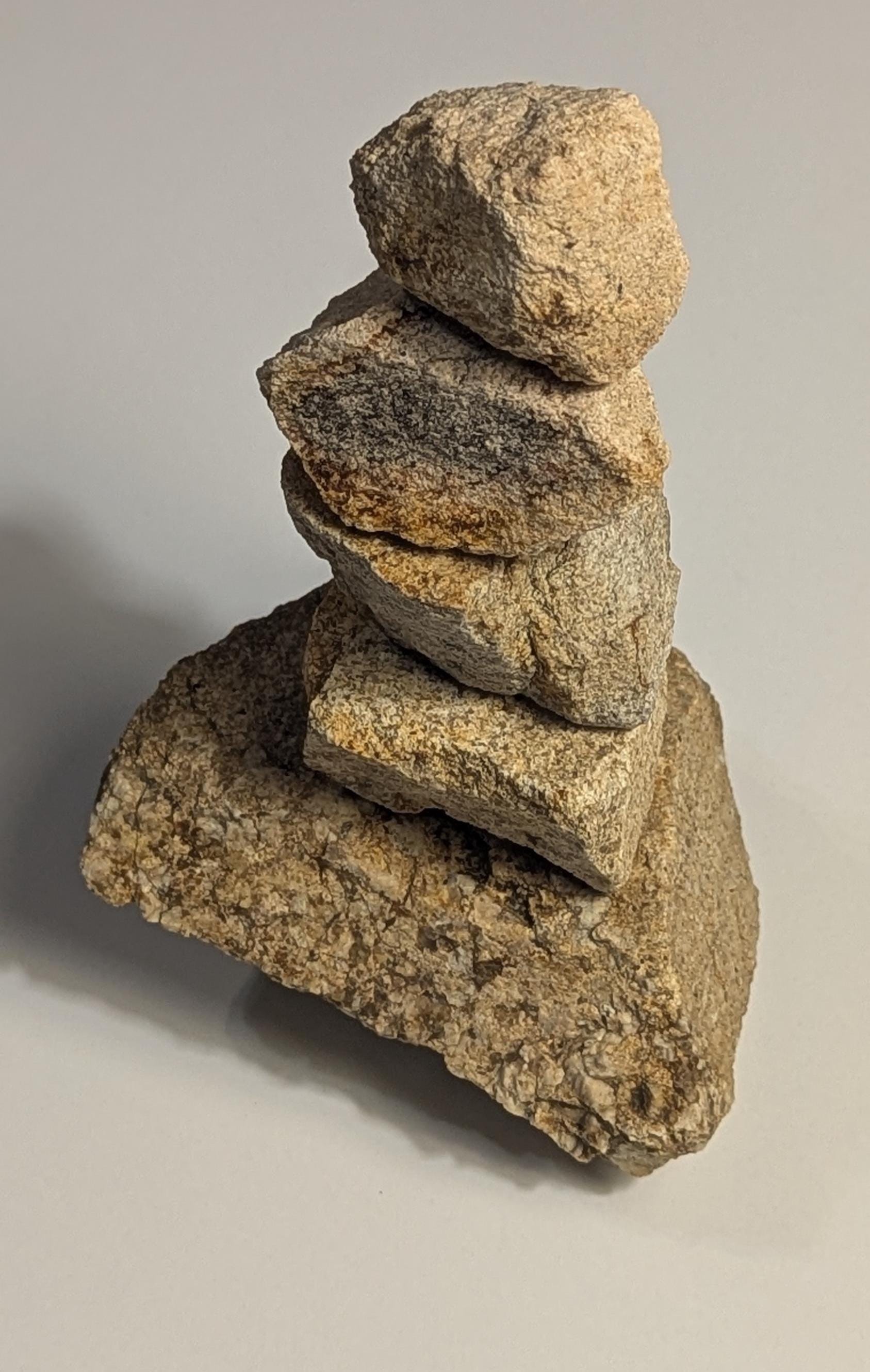 Sandstone Rock 5-pc Set * Clastic Sedimentary Specimens, Terrigenous ...