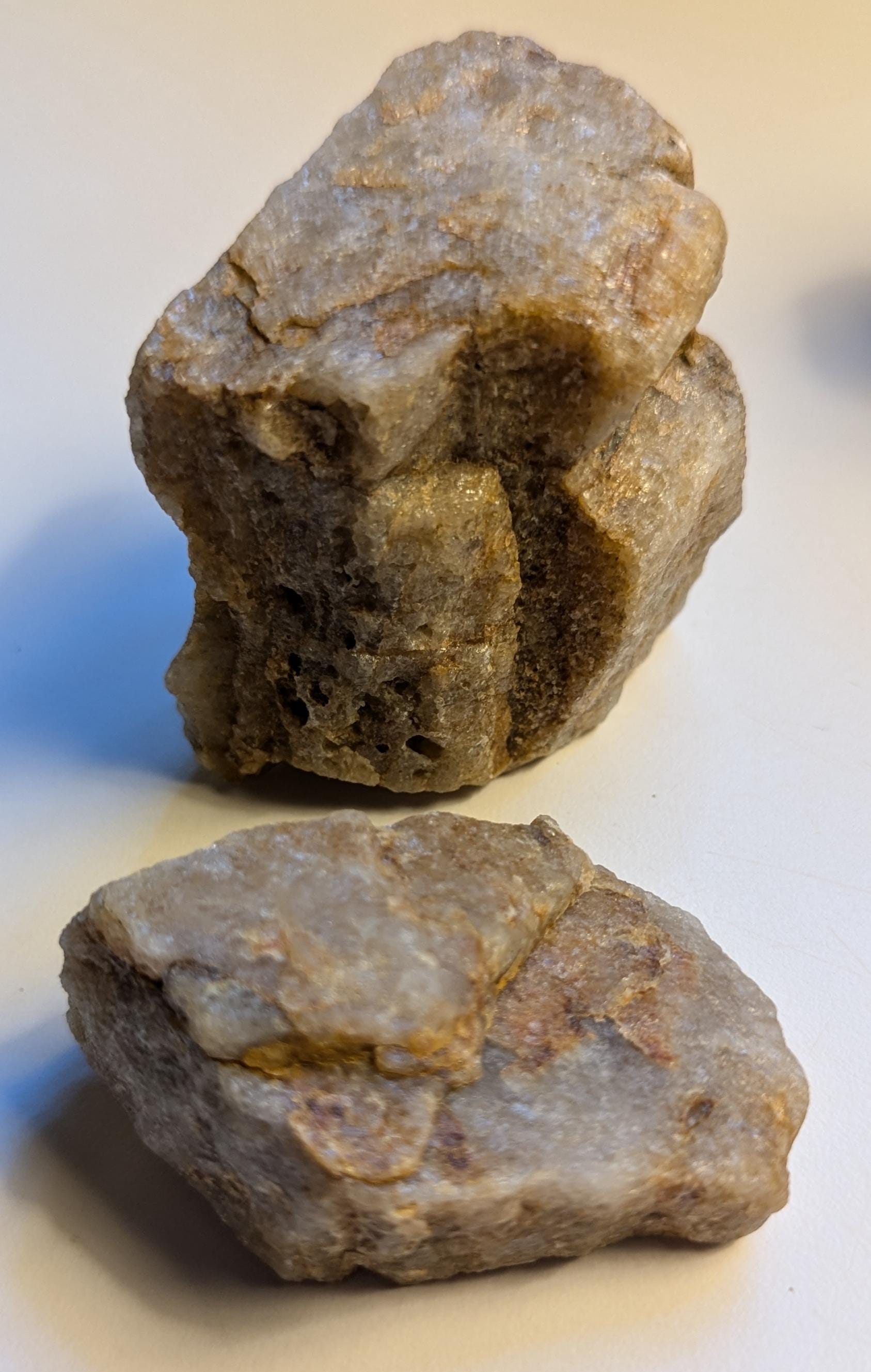 4 Piece Set of Variegated Quartzite Rocks * Over 2 Pounds of Naturally ...