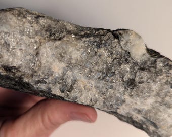 Biotite Mica Quartz Veined Rock * Metamorphic Crystal-rich