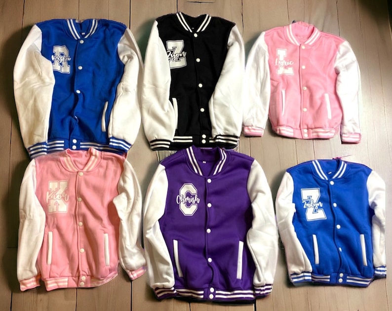 Youth Varsity Jacket Etsy