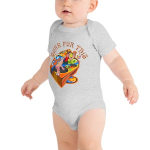 Party Fun Dj Born For This Baby short One Piece