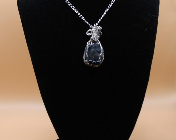 Black Moonstone Pendent