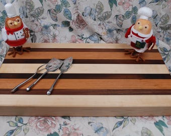 Large Edge Grain Hardwood Cutting Board (23" x 12 3/4" x 2")