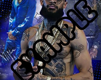 Nipsey Hussle Png - Etsy