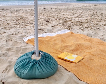 Beach umbrella anchor, Sandbag, Beach Umbrella stabilisers, Beach accessory, Stay Brolly, Beach umbrella