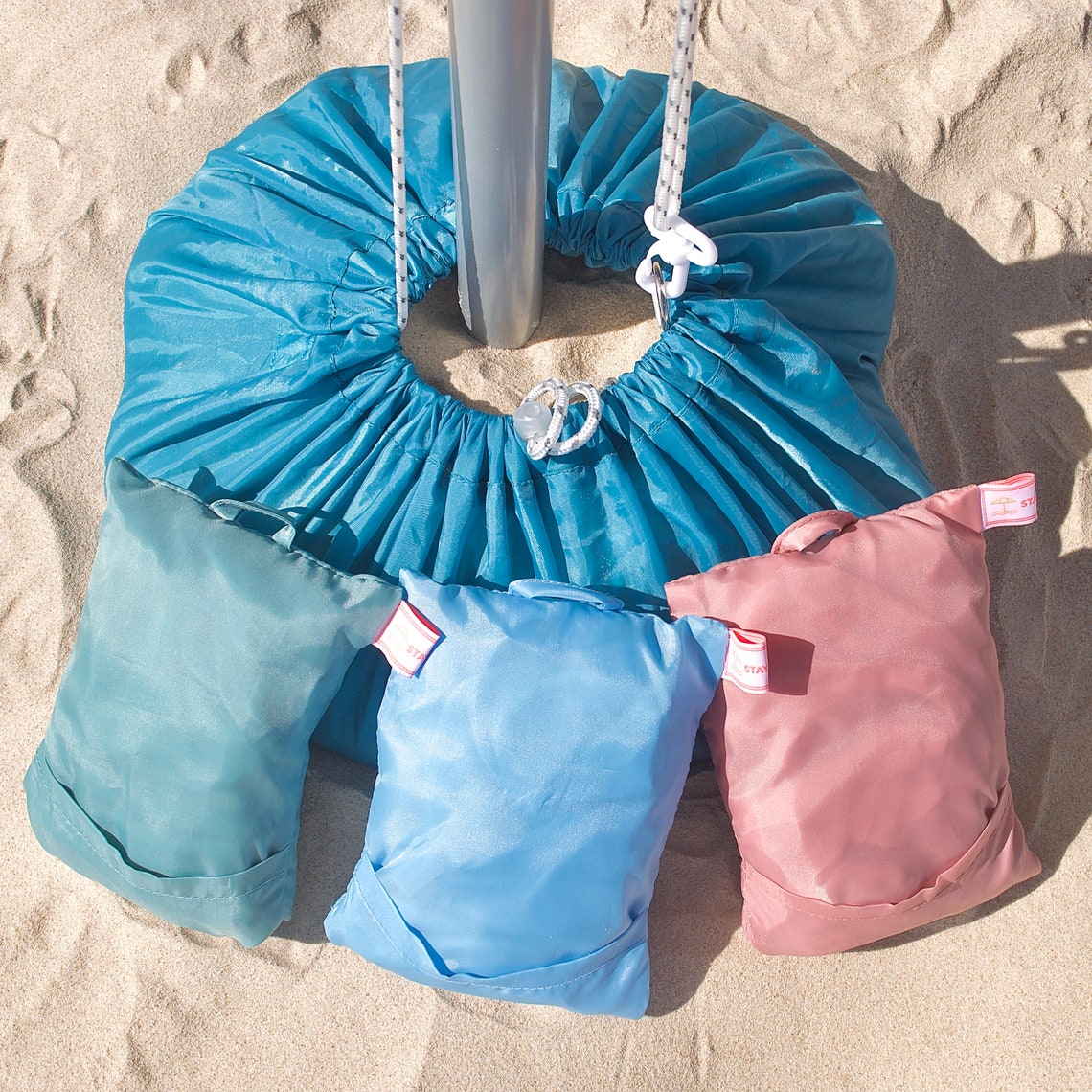 Beach Umbrella Anchor, Sandbag, Beach Umbrella Stabilisers, Beach