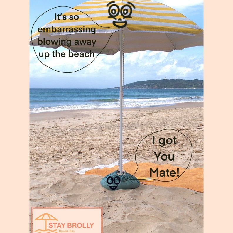 Beach Umbrella Anchor, Sandbag, Beach Umbrella Stabilisers, Beach