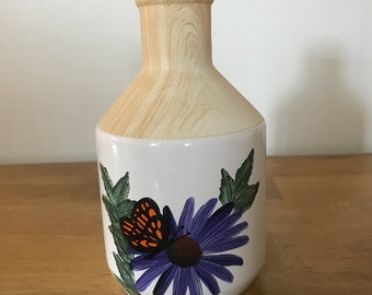 Floral Vase. Floral Jug.