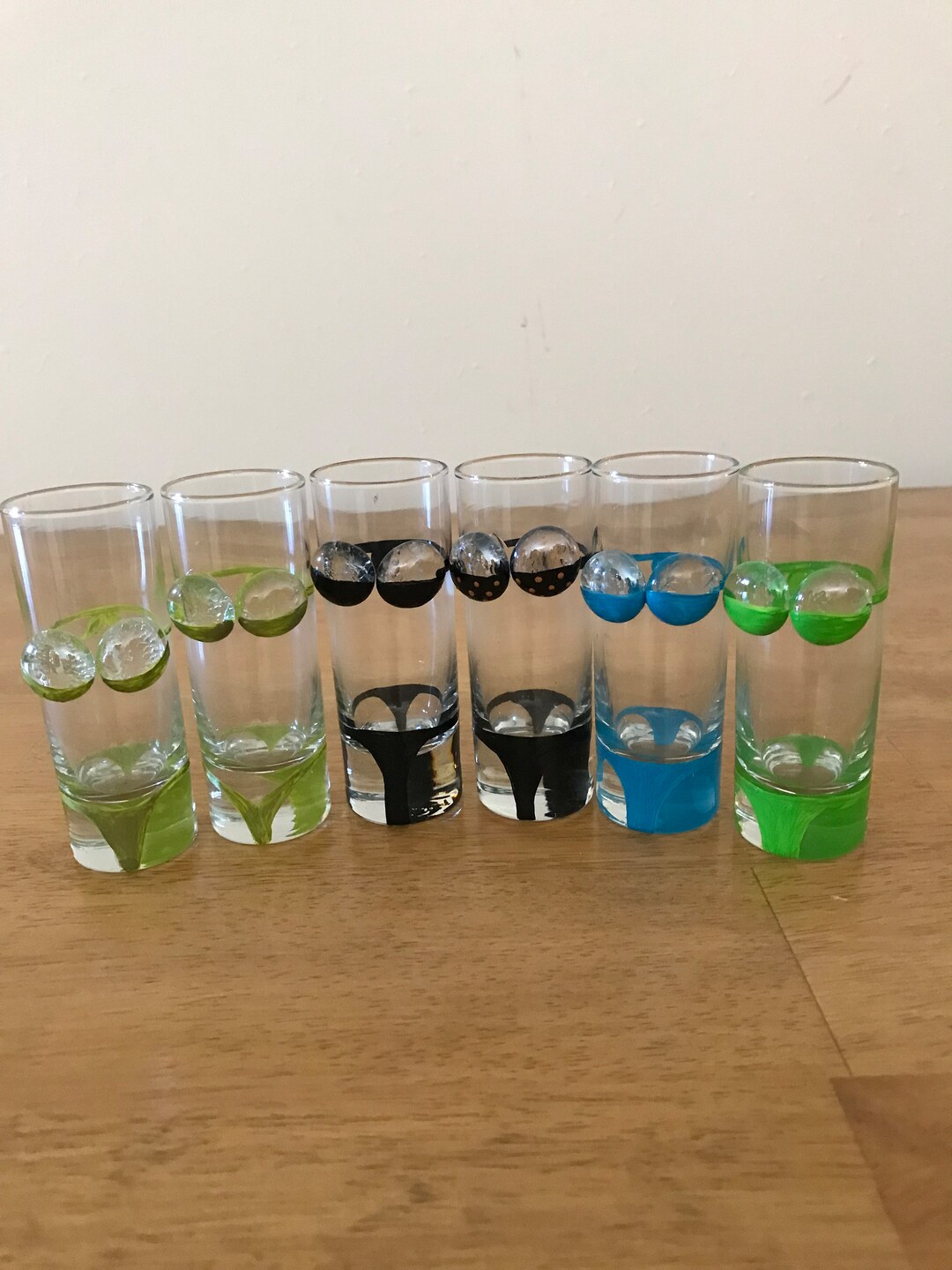 Booby Bikini Shot Glass Etsy