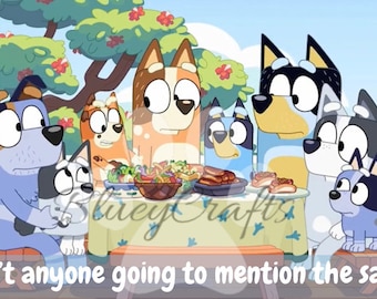 Bluey Food Labels - Etsy