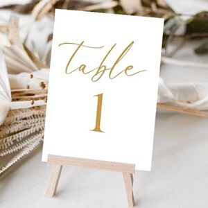 Table Numbers for Wedding (pdf)