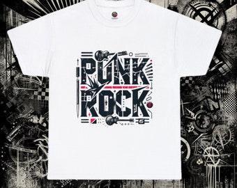 Punk T-Shirt - Unique punk rock design - Available in various colours and sizes from Small to 5XL - Mens, Womens, Unisex