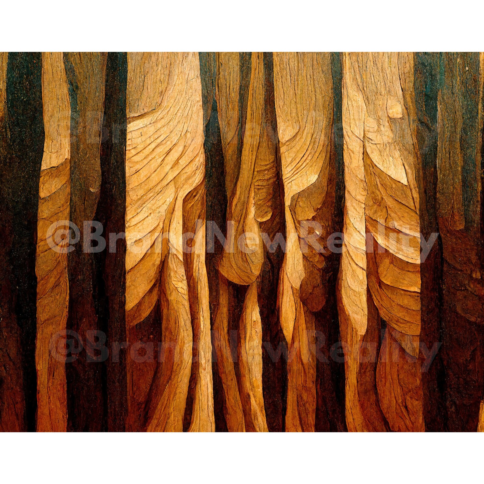 Wood Grain Digital Textures 13 Wooden Papers and Backgrounds for Digital Download and Commercial