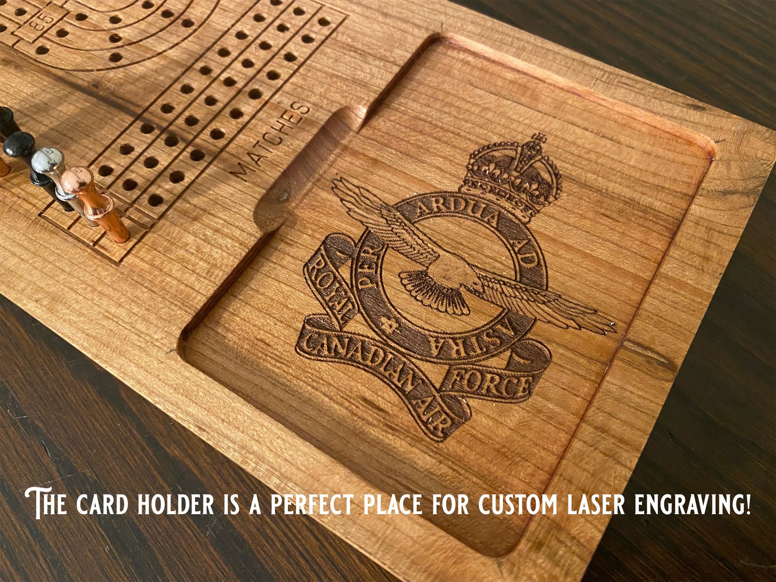 3 Track Cribbage Board Cnc Digital Template Plan Download, Vcarve Crv, Svg, Dxf, Ai, Eps, Pdf Etsy