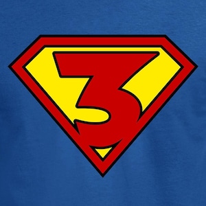 3 Year Old Superhero Etsy UK