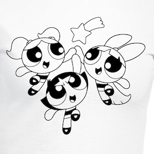 The Powerpuff Girls Digital Files - Design Files - Cricut - SVG - Silhouette Cameo - PNG - EpS - PDF - DxF - The Powerpuff Girls