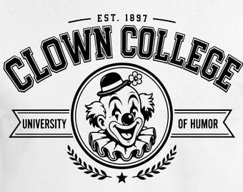 Clown College Digital Files - Design Files - Cricut - SVG - Silhouette Cameo - PNG - EpS - PDF - DxF - Clown College