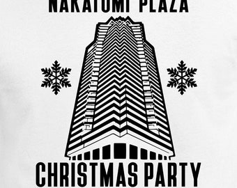 Nakatomi Plaza Christmas Party Digital Cut Files - Design Files - Cricut - SVG - Silhouette Cameo - PNG - EpS - PDF - DxF - Die Hard