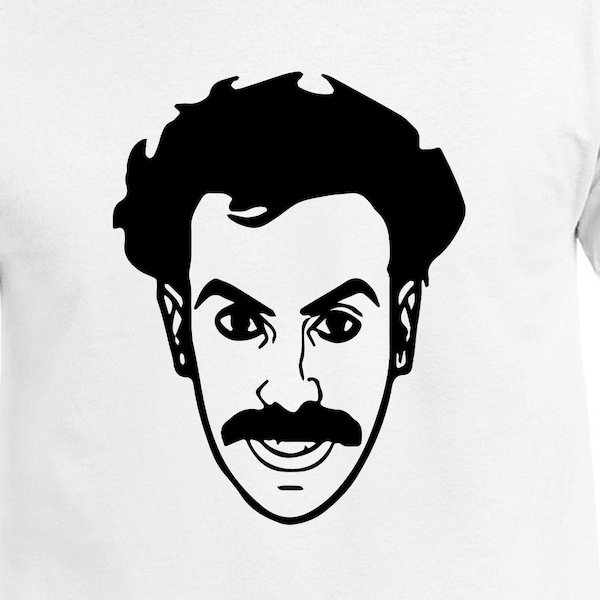 Borat Digital Files - Design Files - Cricut - SvG - Silhouette Cameo - PNG - EpS - PDF - DxF