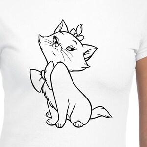 Marie デジタル ファイル - デザイン ファイル - Cricut - SVG - Silhouette Cameo - PNG - EpS - PDF - DxF - おしゃれキャット