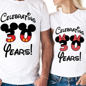 30 Jahre Jubiläum Paare Set Digitale Dateien - Design - Cricut - SVG - Silhouette Cameo - PNG - EpS - PDF - DxF - His Hers - 30 Jahre