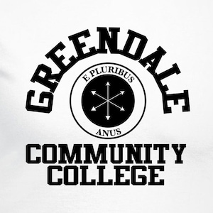 Greendale Community College Digital Files - Design Files - Cricut - SVG - Silhouet Cameo - PNG - EpS - PDF - DxF - Gemeenschap